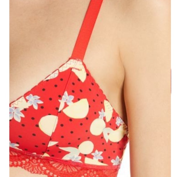 Free People Mari Printed Bralette - Picture 4 of 8